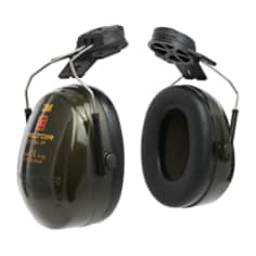  Coquilles antibruit noir Optime II avec attaches P3E SNR 31 dB 