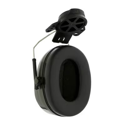 Coquilles antibruit noir Optime II avec attaches P3E SNR 31 dB 3M Protection