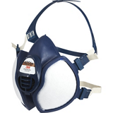  Demi-masque réutilisable avec soupape à filtres intégrés K4251+ - FFA1P2 R D 