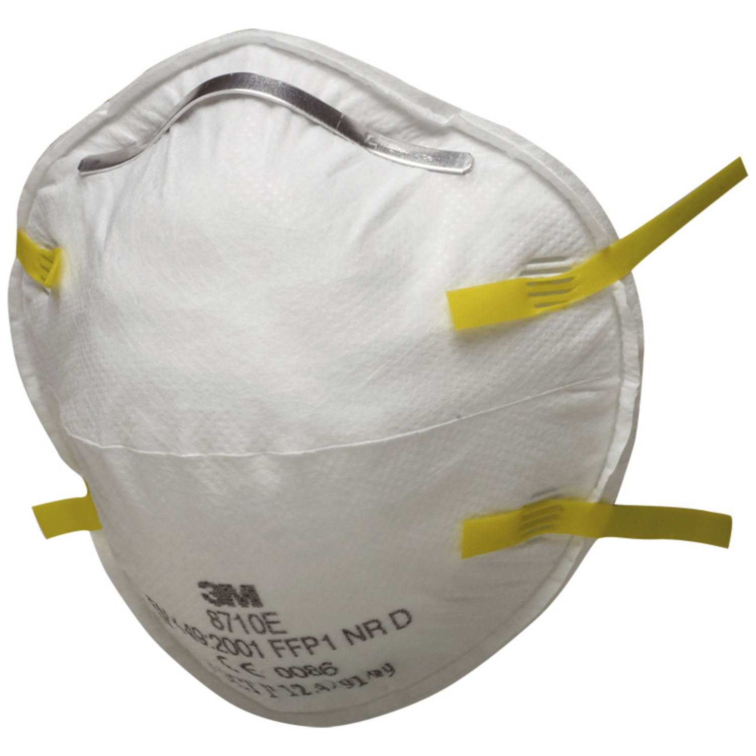 Masque coque jetable anti-poussière sans soupape série 8710E - FFP1 NR 3M