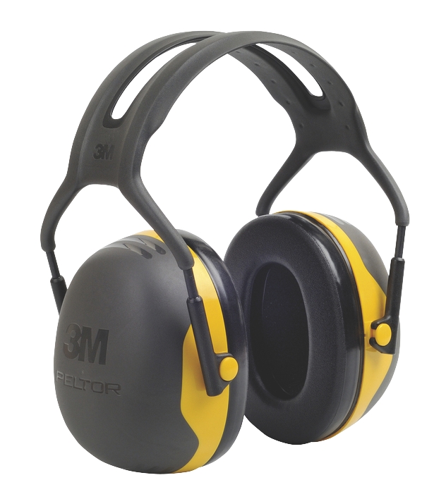 Casque antibruit Peltor série X jaune SNR 31 dB 3M Protection