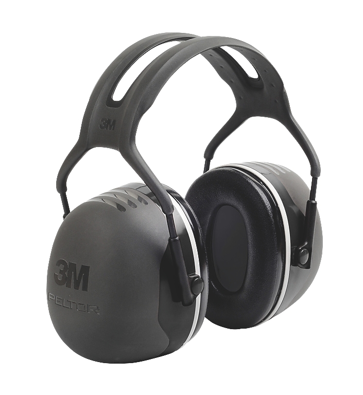 Casque antibruit noir Série X avec serre-tête SNR 37 dB 3M Protection