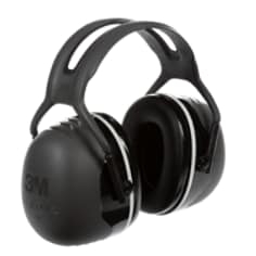 Casque antibruit noir Peltor série X avec serre-tête X5-A SNR 37 dB 3M Protection