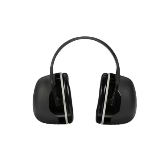 Casque antibruit noir Peltor série X avec serre-tête X5-A SNR 37 dB 3M Protection