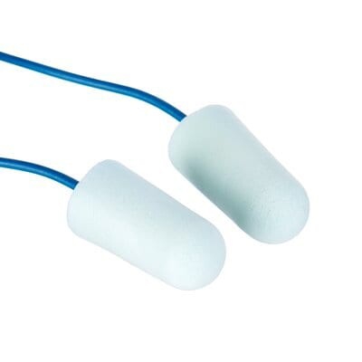  Bouchons antibruits Earsoft Métal SNR 36 dB cordés détectables PU 