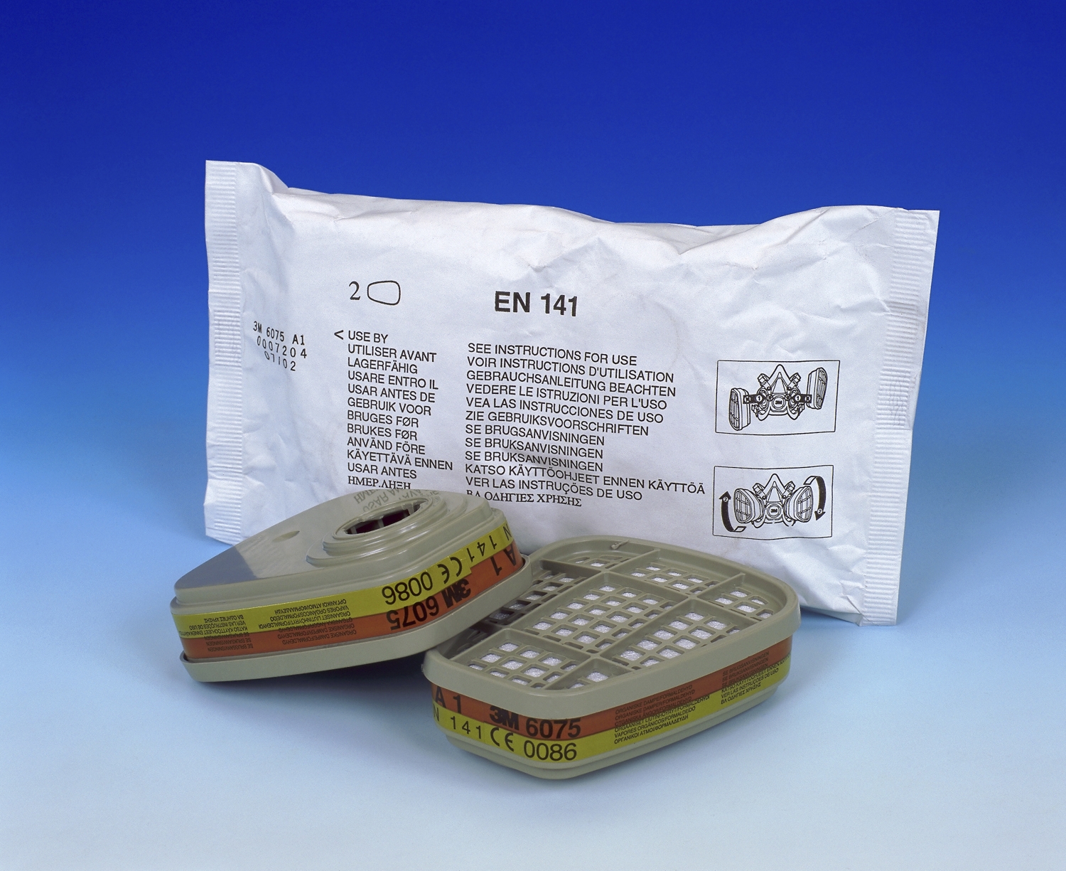Filtre anti-gaz A1 et vapeur organique 3M Protection