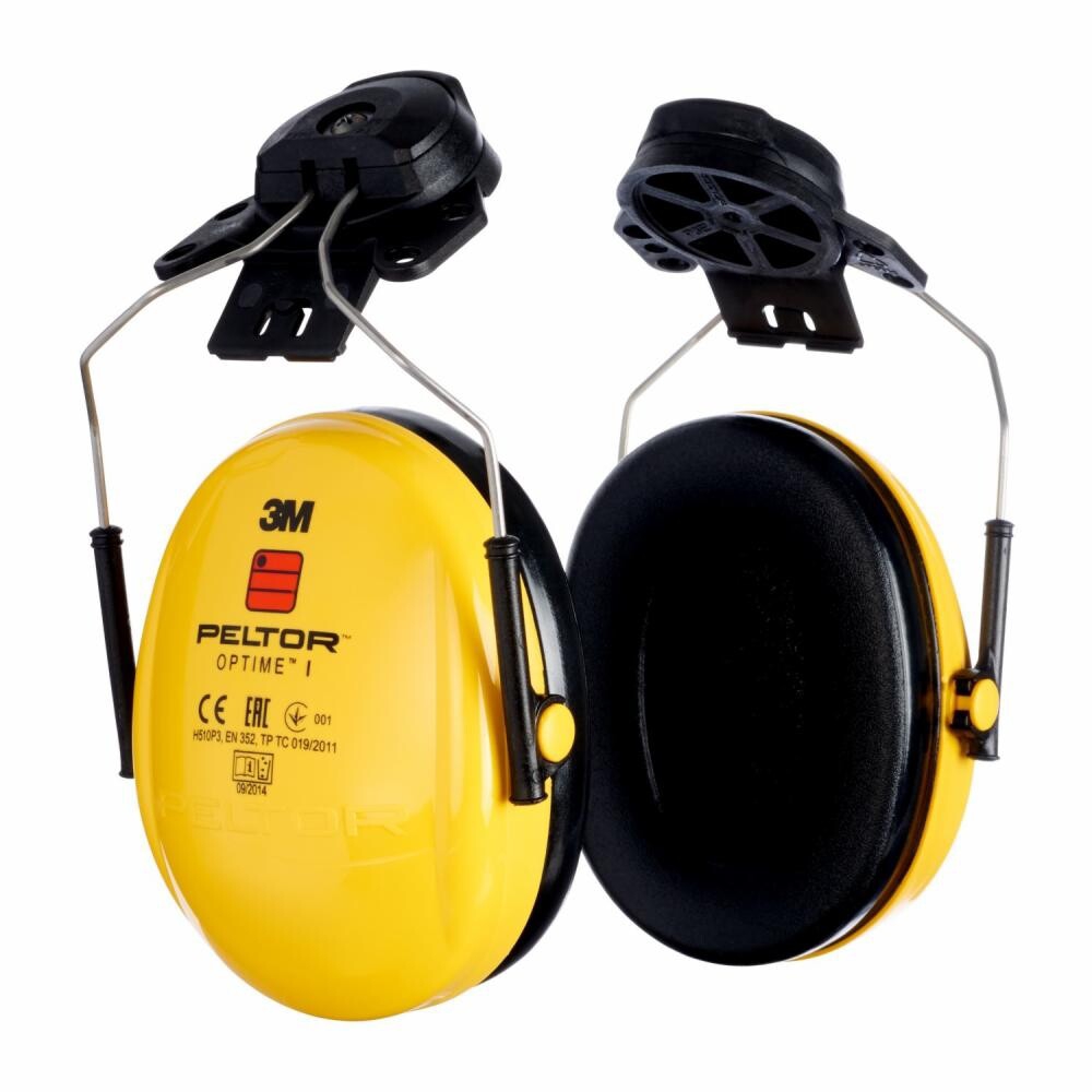  Coquilles antibruit jaune Optime I avec attaches SNR 26 dB 