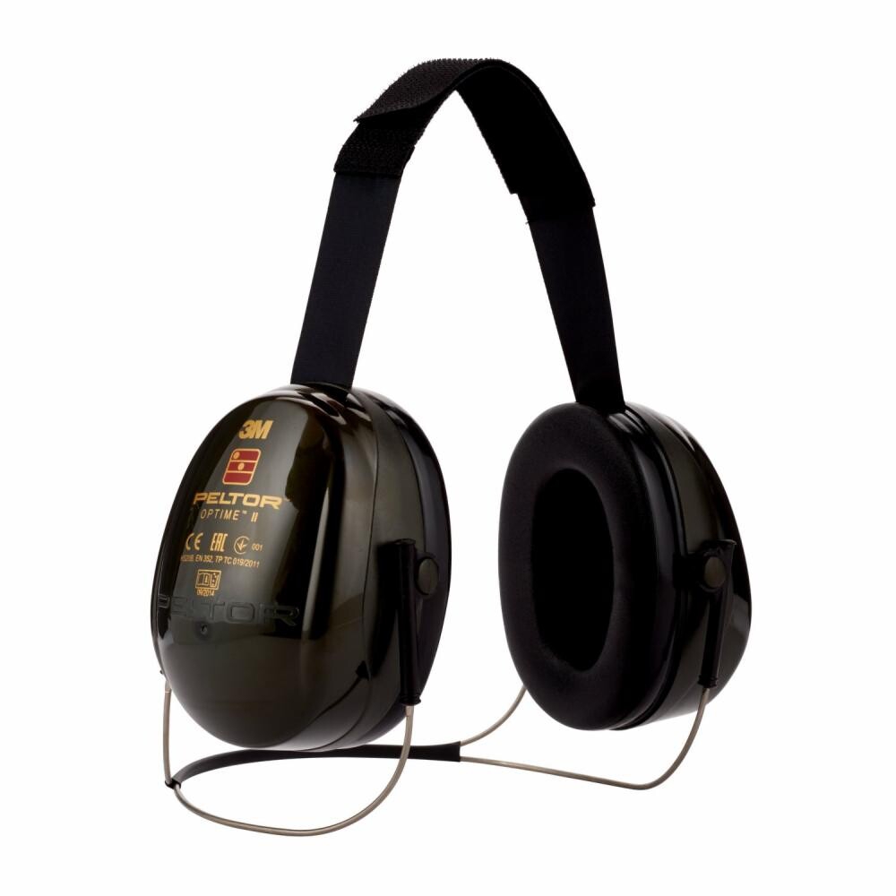 Casque antibruit Optime II serre-nuque SNR 31 dB 3M Protection