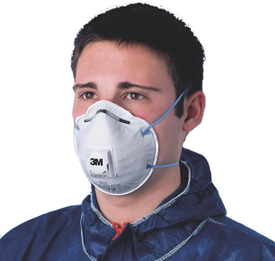 Masques jetables antipoussière FFP2 Classique 3M Protection