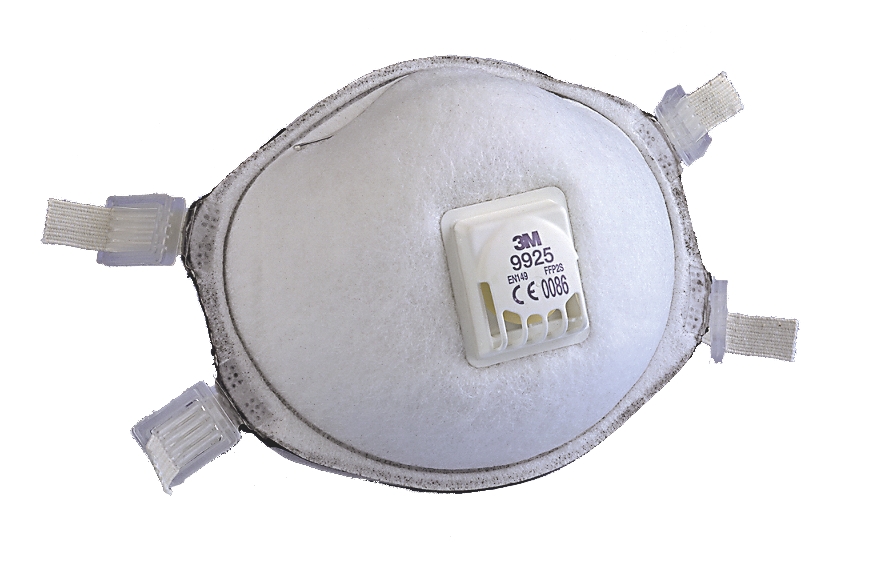 Masques jetables antipoussière FFP2 spécial soudage 3M Protection