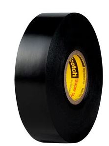 3M - scotch vinyle 3m 764i jaune et noir largeur 50 mm - Colle & adhésif -  Rue du Commerce