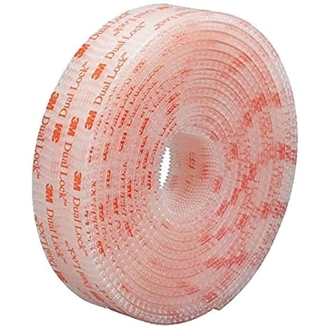 Système ouvrable/refermable Dual-Lock™ SJ3560 translucide 3M