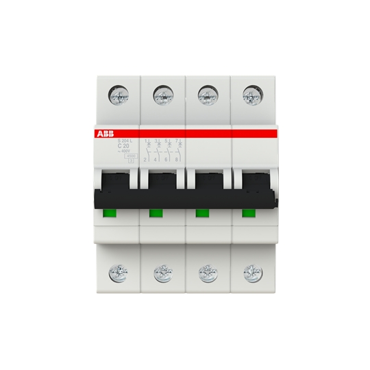 Disjoncteur 4P - Courbe C - 6 kA - A vis ABB