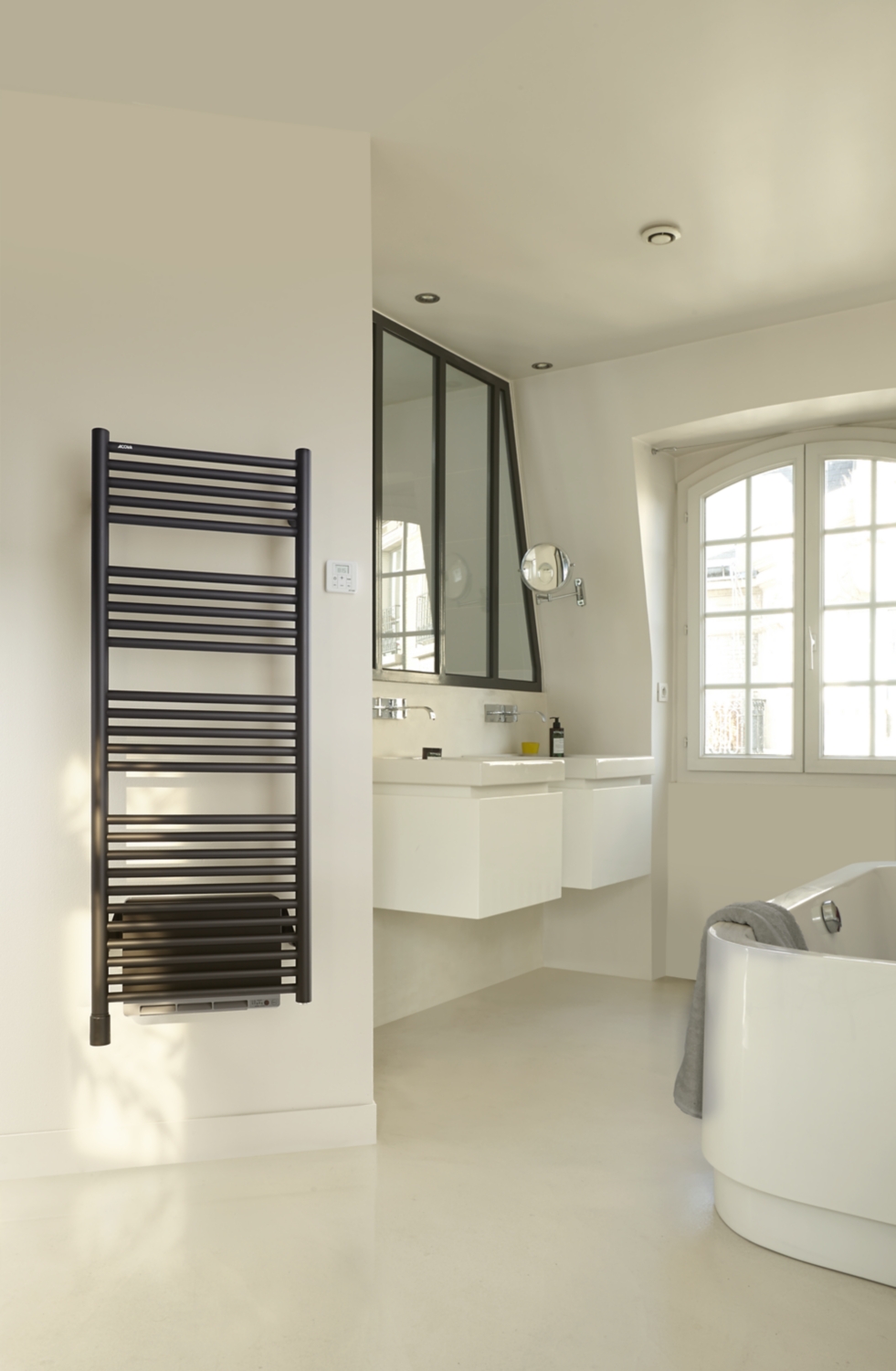 Sèche-serviettes électrique avec soufflerie Atoll spa Air Acova