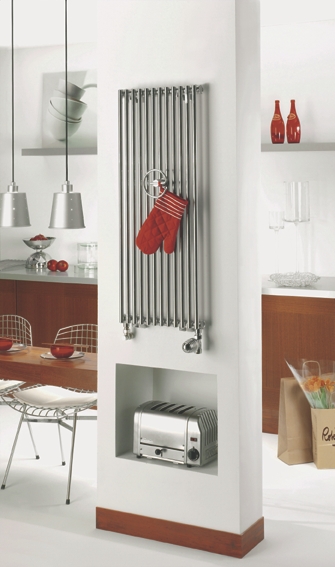 Radiateur Keva Chromé Eau Chaude - Hko Acova