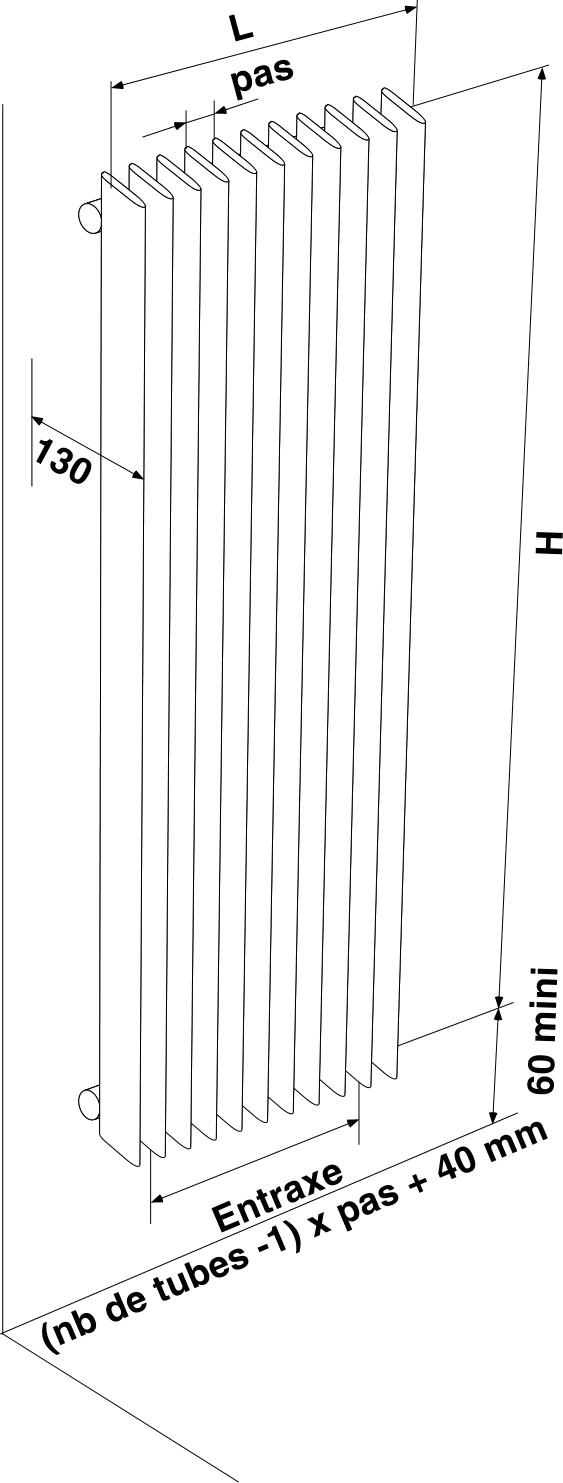 Radiateur Clarian Rx Vertical Acova