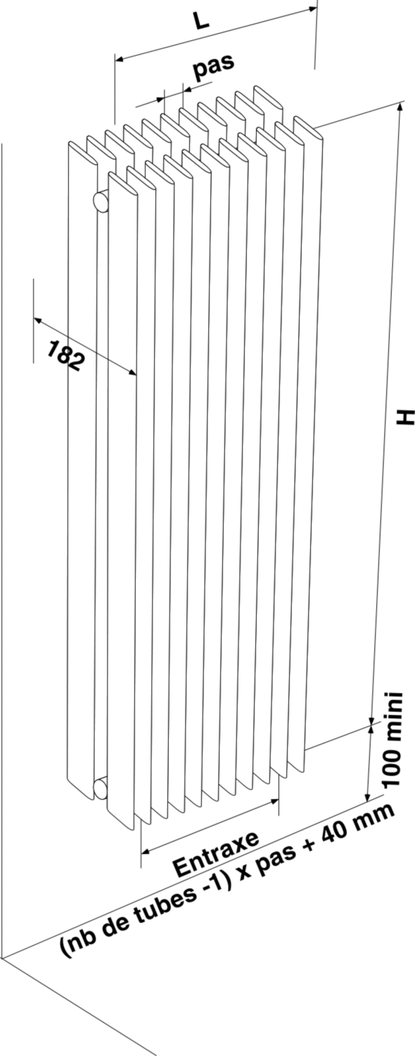 Radiateur Clarian Quattro double Acova
