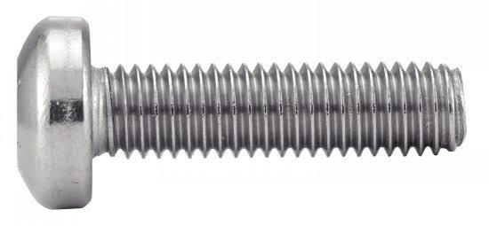Vis à métaux tête cylindrique six lobes Inox A2
