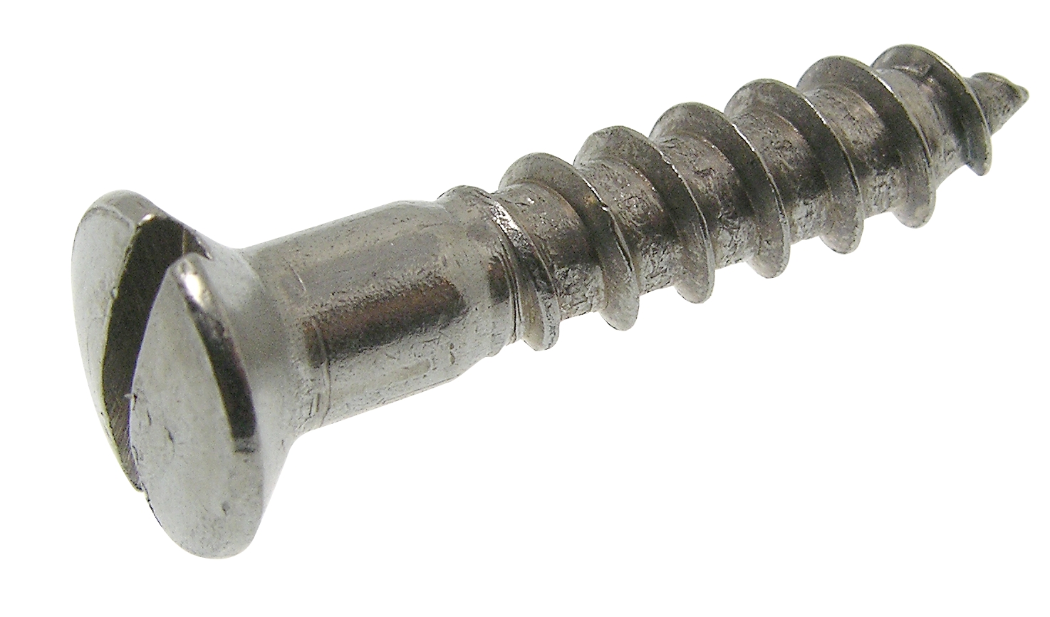 Vis à bois fraisées bombées fendues inox Acton