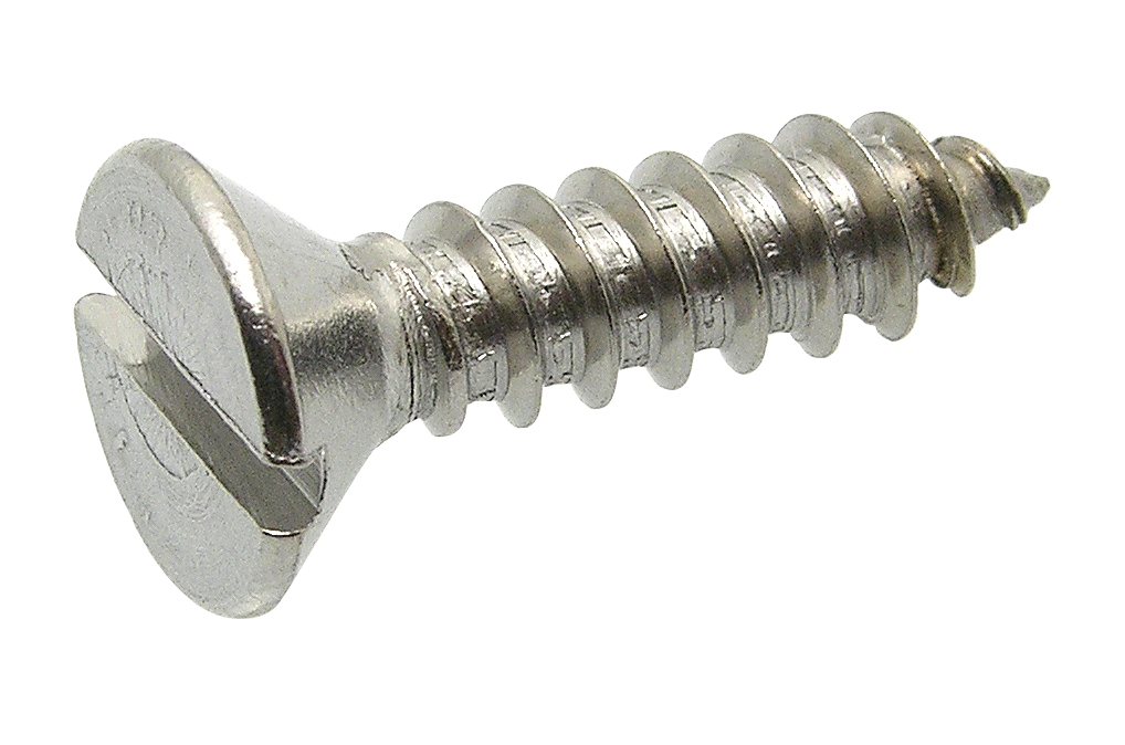 Vis tôle tête fraisée fendue inox 3,9x38 Acton