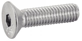Vis métaux tete fraisee TF Torx filetage métrique total Inox A4 norme iso 10642