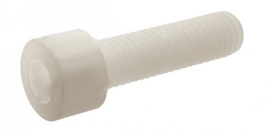 Vis métaux tête cylindrique hexagonale creuse CHC filetage métrique total Nylon norme iso 4762
