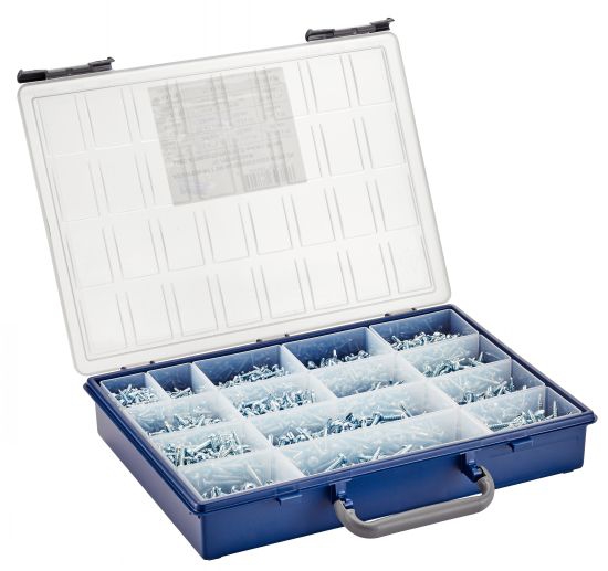 Coffret 2054 pièces - vis autoperceuses TC phillips + embouts