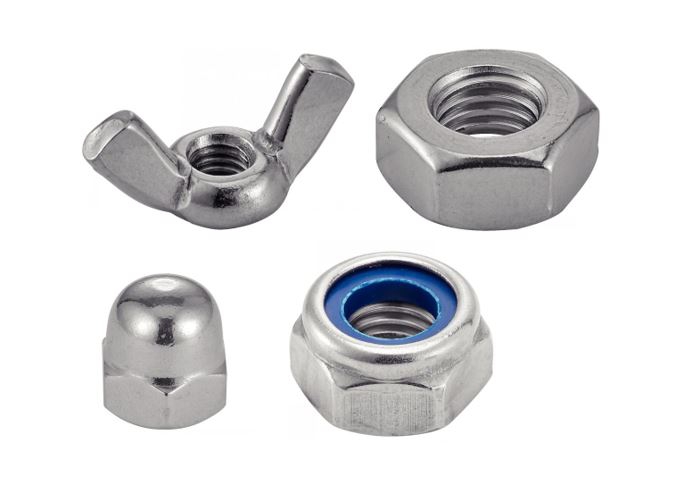 Coffret de 1140 pièces - écrous inox A2 Acton