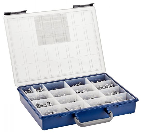 Coffret 620 pièces - vis métaux tête cylindrique 6 pans creux