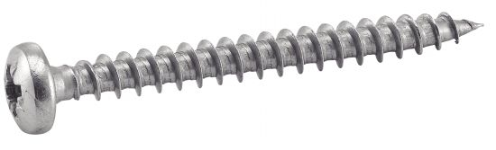 Vis bois tête cylindrique - TC - Inox A2 623064,5X35T10 Acton