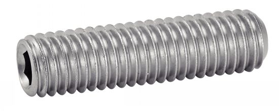 Vis sans tête hexagonale creuse bout cuvette STHC Inox A2 Acton