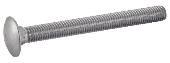 Vis tête ronde collet carré DIN 603 - TRCC - Inox A2 Acton