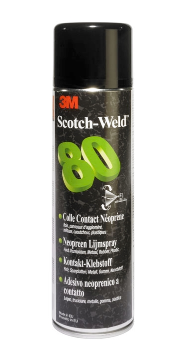 Colle 80 en aérosol 3M