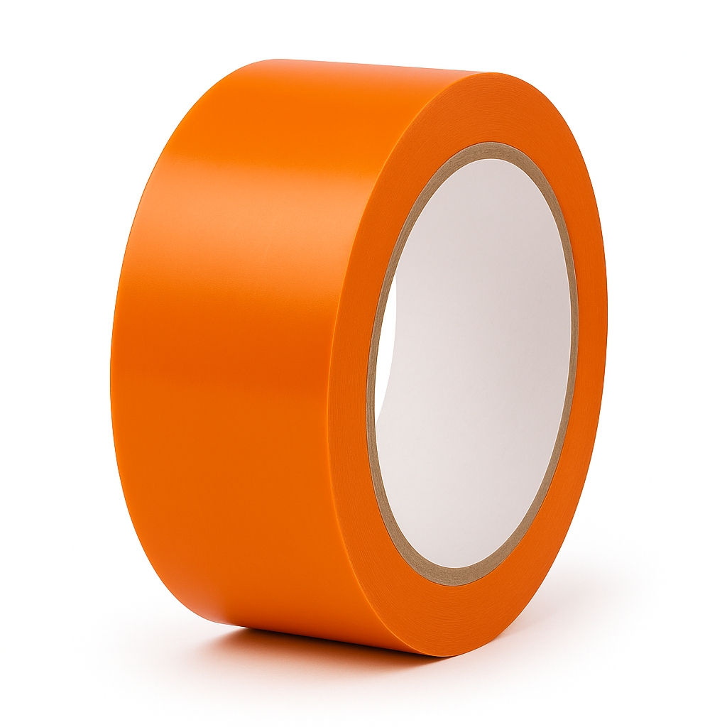 Adhésif PVC orange