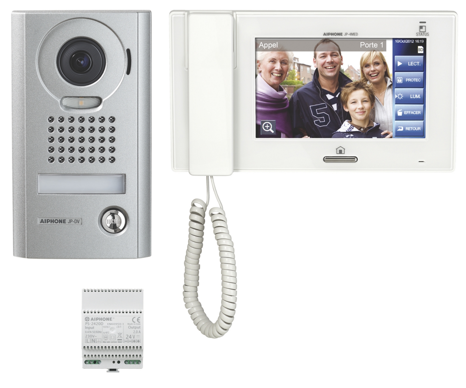 Interphone et visiophone connecté