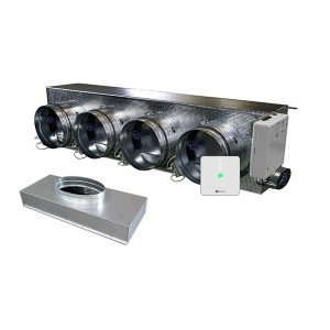 Pack plénum connecté Easyzone C25 Medium IB8 Fujitsu + plénum connecté reprise C250 Airzone