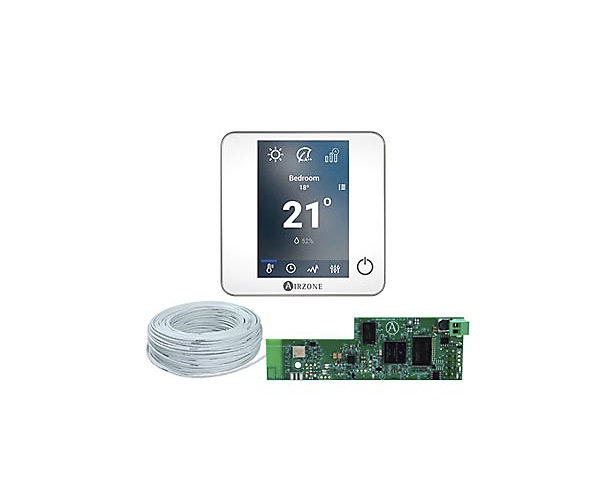 Pack thermostats Blueface Zero filaire + Webserver cloud Wifi Airzone