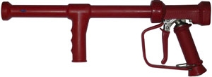 Pistolet de lavage rouge avec lance de 40 cm - Série AKMBP Akbo