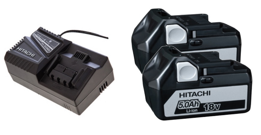 Pack batteries 18V / 5 Ah + chargeur Hikoki