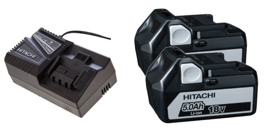 Pack batteries 18 V / 5 Ah + chargeur Hikoki