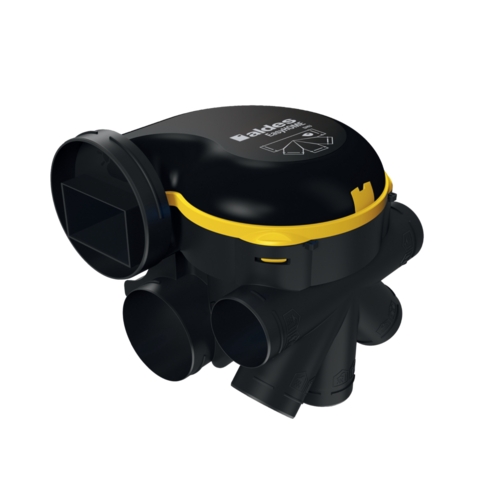 Kit VMC Simple flux EasyHOME Auto DHU + 3 grilles design ColorLINE® Aldes