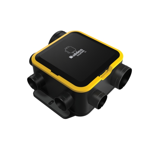 Kit VMC Simple flux EasyHOME Auto DHU COMPACT + 3 grilles design ColorLINE® Aldes