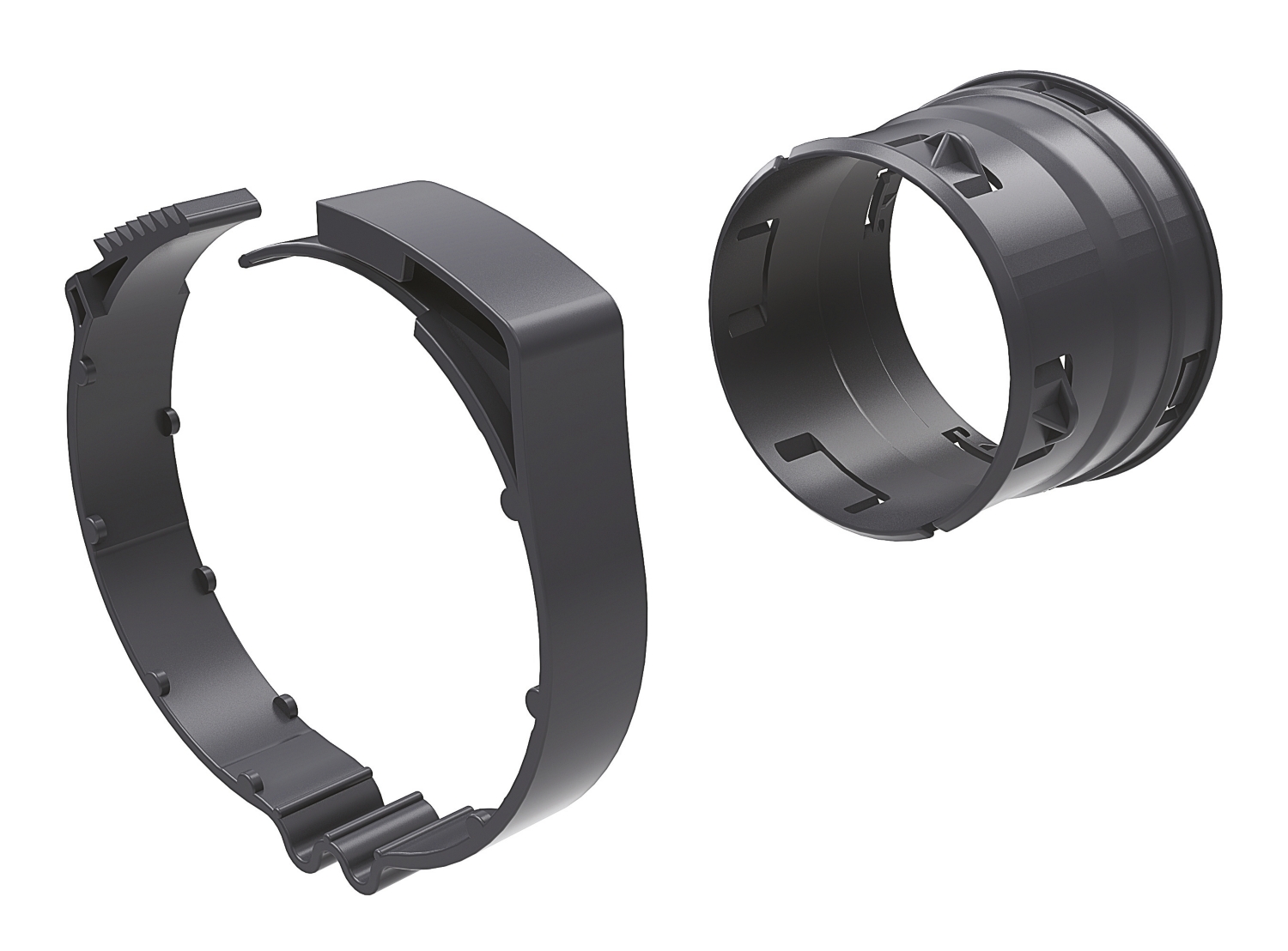 Ensemble raccord et collier Easyclip Aldes