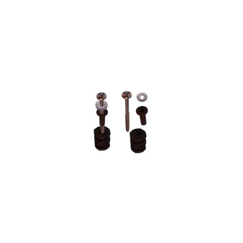 Kit de fixation murale avec silent-blocs Aldes