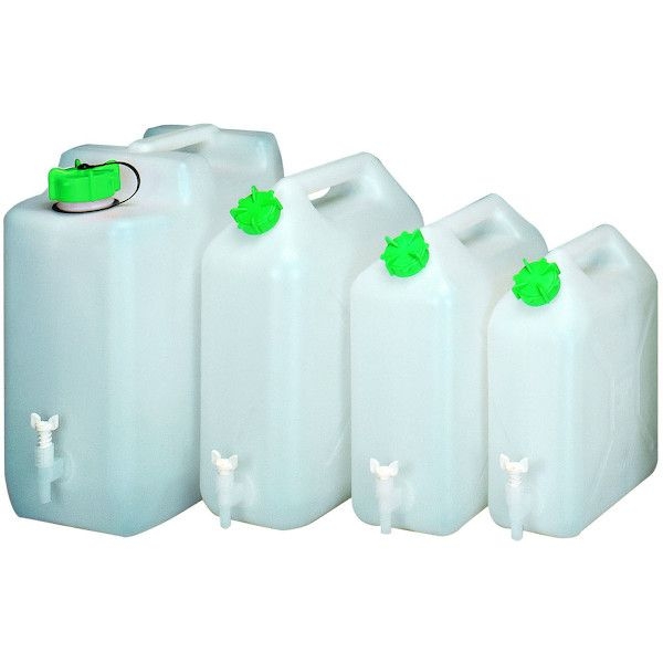 JERRICAN PLASTIQUE QUALITÉ ALIMENTAIRE 10 LITRES AVEC ROBINET FORGES DE  MAGNE - 388429