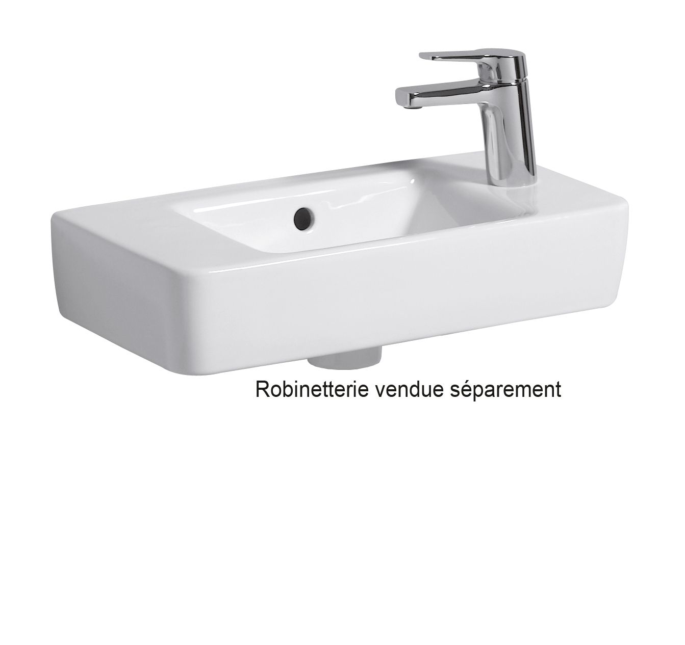 Lave-mains Renova compact - Cuve au centre 276150000 Geberit