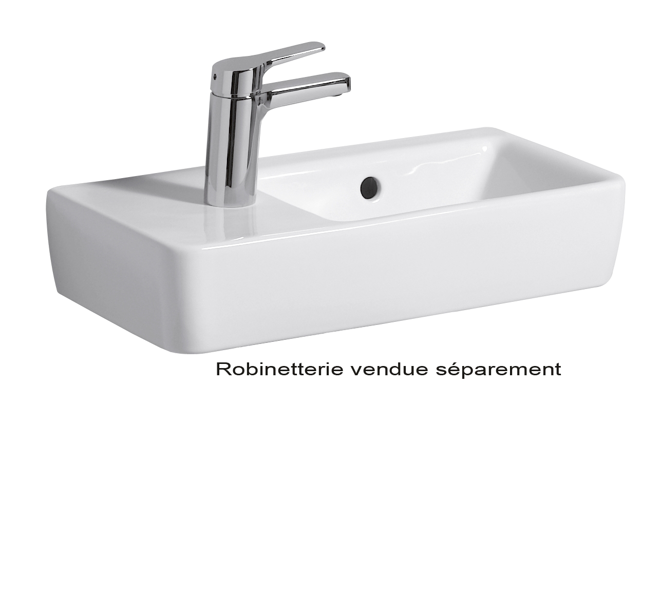 GEBERIT - Cuvette suspendue PUBLICA devient BAMBINI de taille réduite pour  enfants, sans trou d'abattant blanche réf. 394510000