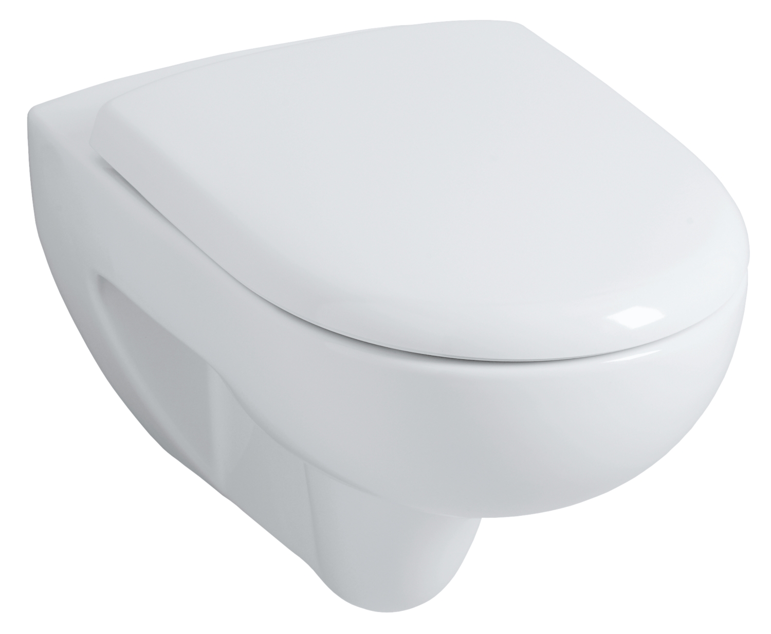 WC suspendu Geberit Wc suspendu a fond creux renova, avec abattant wc ref.  500. 802. 00. 1