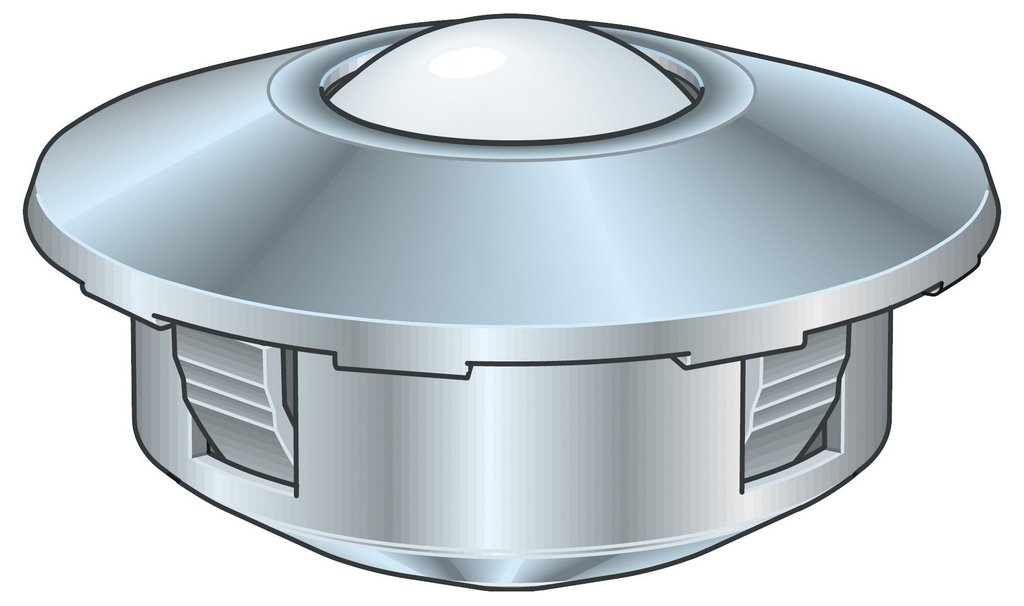 Bille porteuse à griffe avec boîtier en tôle d'acier galvanisé série R0536 Bosch-Rexroth