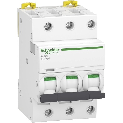 Disjoncteur iDT40N 3P - Courbe D - 10 kA Schneider Electric